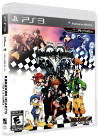 Kingdom Hearts HD 1.5 Remix Playstation 3 US box art
